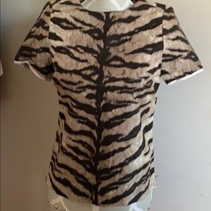 Michael Kors zebra print top